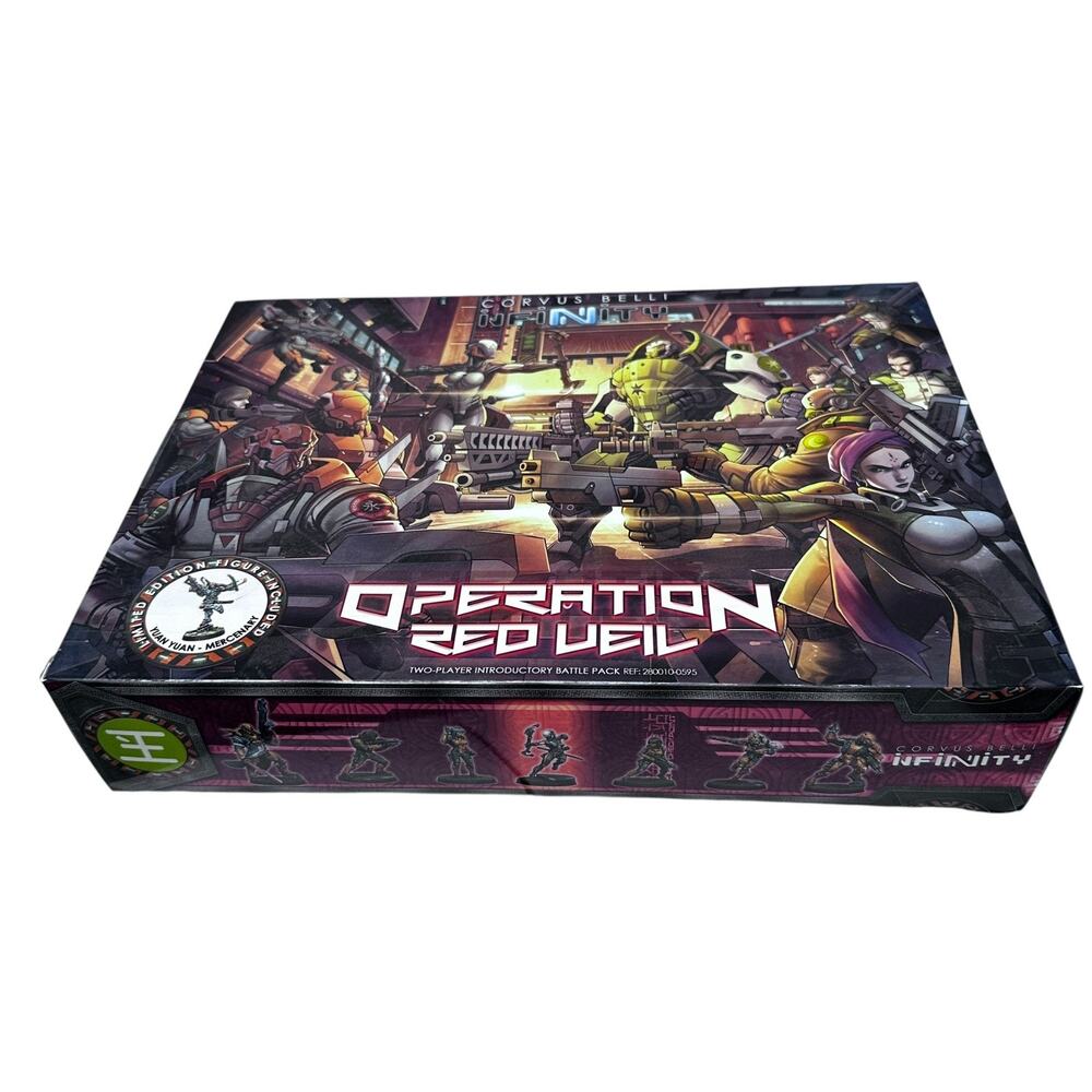Corvus Belli Infinity 28mm Operation - Red Veil New Sealed